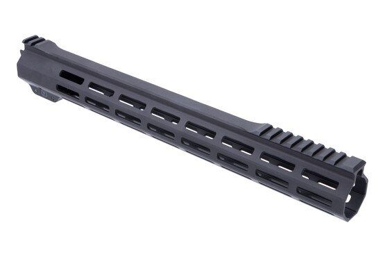 Free-float Precision Defense M-LOK handguard.